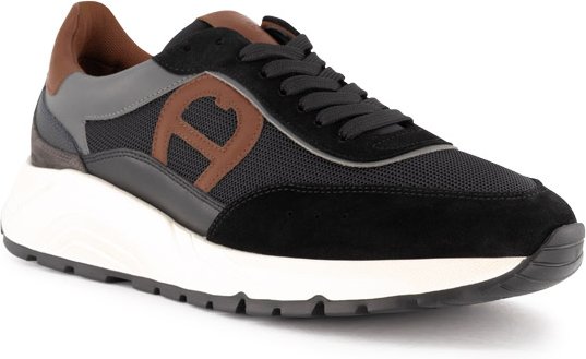 AIGNER Herren Sneaker schwarz Velours