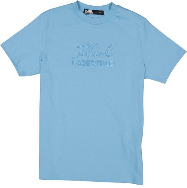KARL LAGERFELD Herren T-Shirt blau