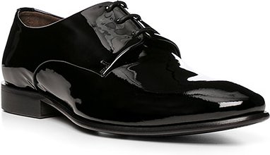 Prime Shoes Herren Schuhe schwarz Lackleder