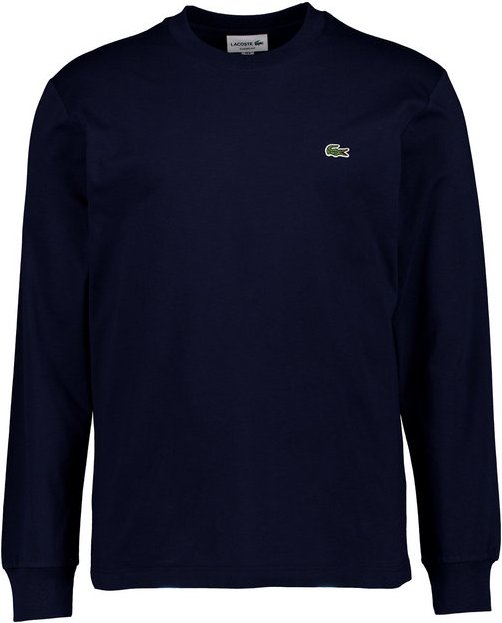LACOSTE Herren Longsleeve blau Classic Fit