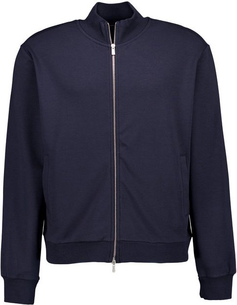 Thumbnail - JUVIA Herren Sweatjacke blau unifarben