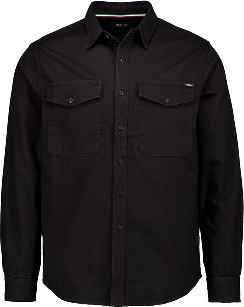 Thumbnail - Replay Herren Hemden schwarz