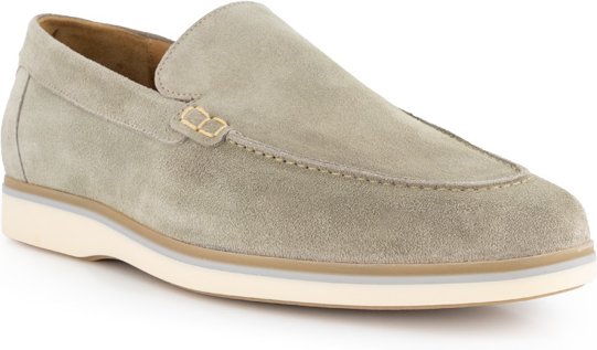 Floris van Bommel Herren Schuhe grün Velours