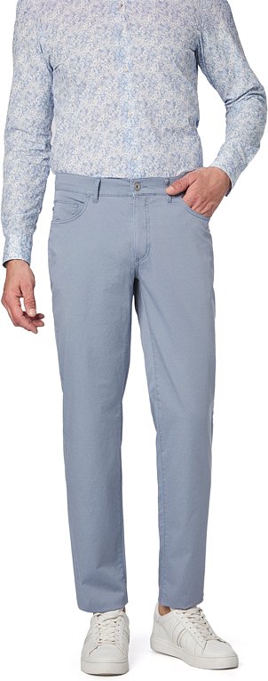 Brax Herren Hose blau meliert