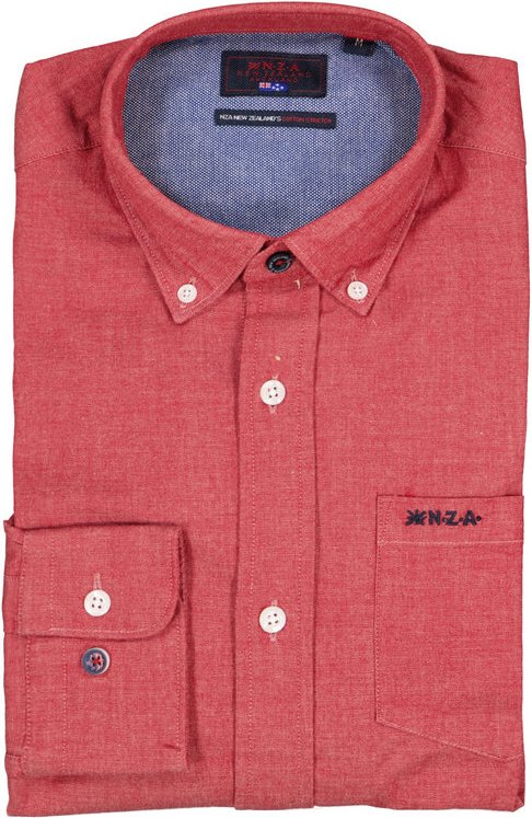 N.Z.A. Herren Hemd rot