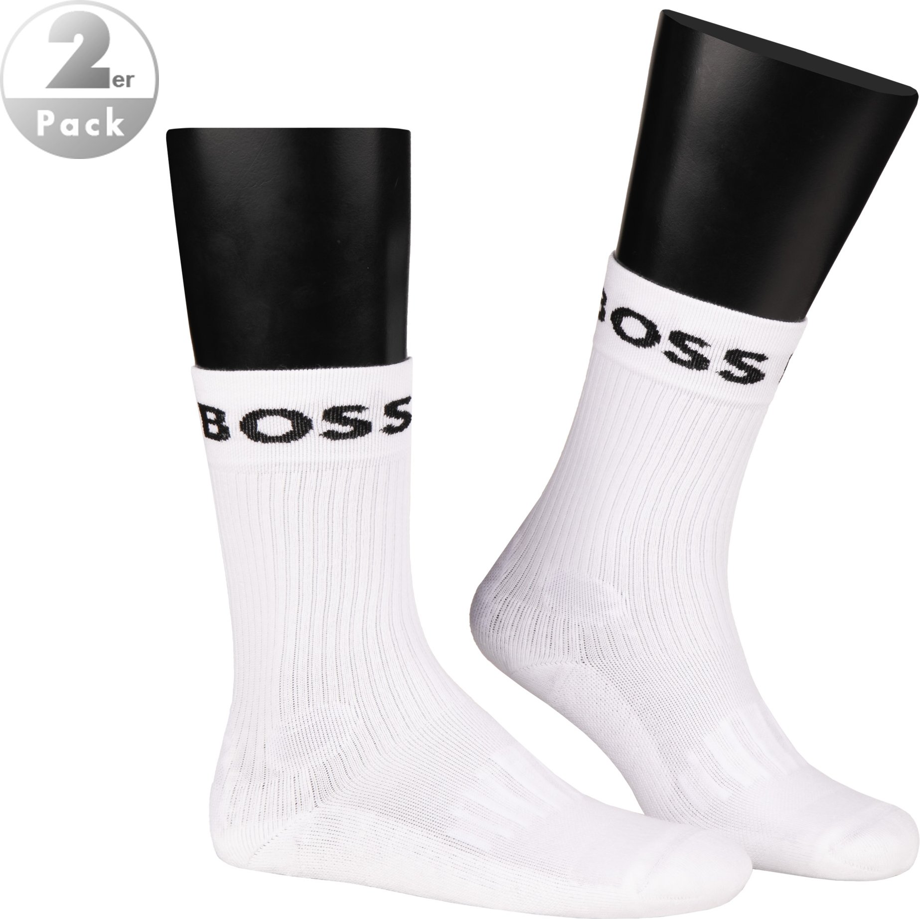 BOSS Herren Socken schwarz Baumwolle & Mix unifarben