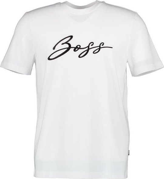 BOSS Black Herren T-Shirt weiß