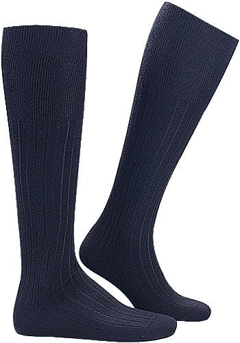 Thumbnail - Falke Herren Socken blau Schur-Wolle unifarben