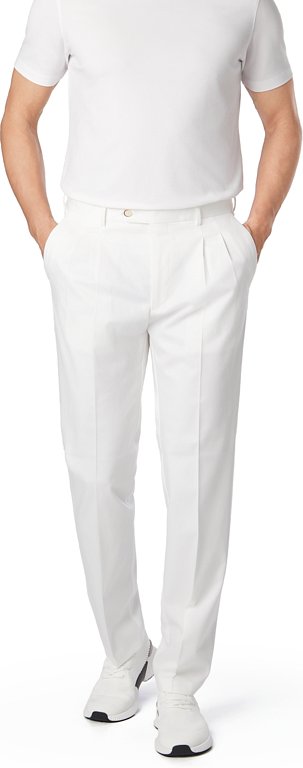 BOGGI MILANO Herren Hose weiß