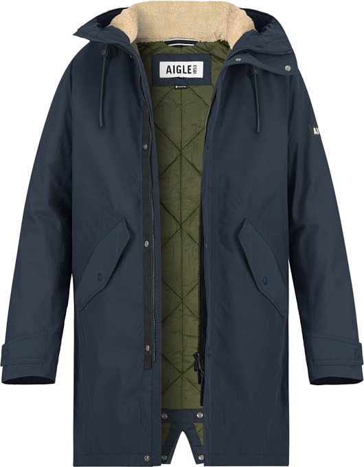 Thumbnail - Aigle Herren Jacken blau unifarben