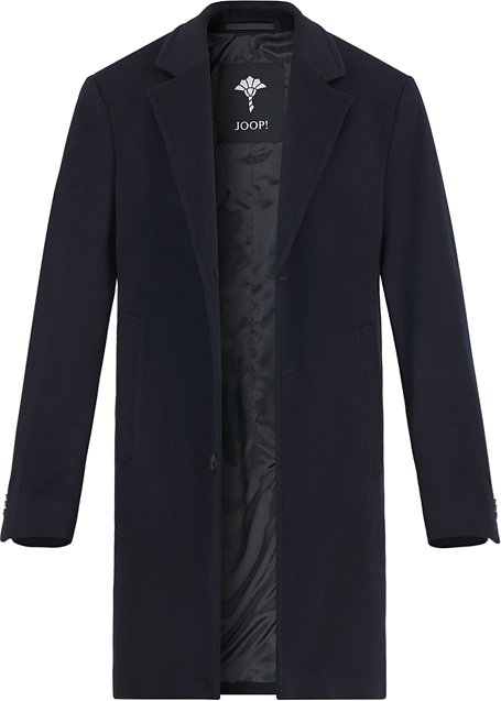 JOOP! Herren Mantel blau unifarben