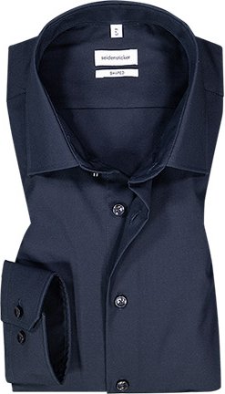 Seidensticker Herren Hemd blau