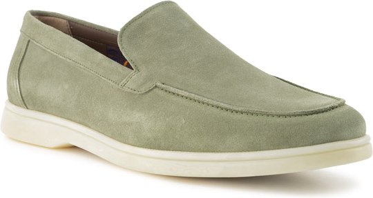 HACKETT Herren Schuhe grün Velours