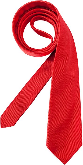 Ascot Herren Krawatte rot Gemustert,unifarben