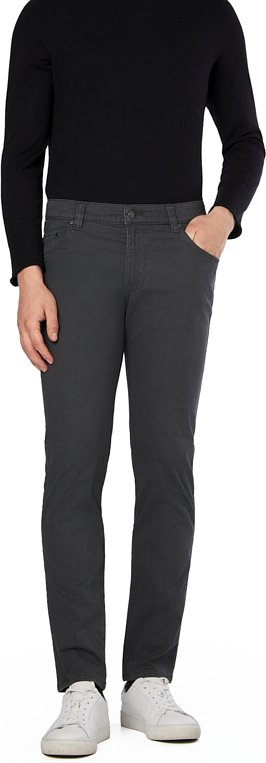 bugatti Herren Hose grau meliert