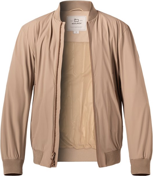 Thumbnail - WOOLRICH Herren Jacke beige unifarben