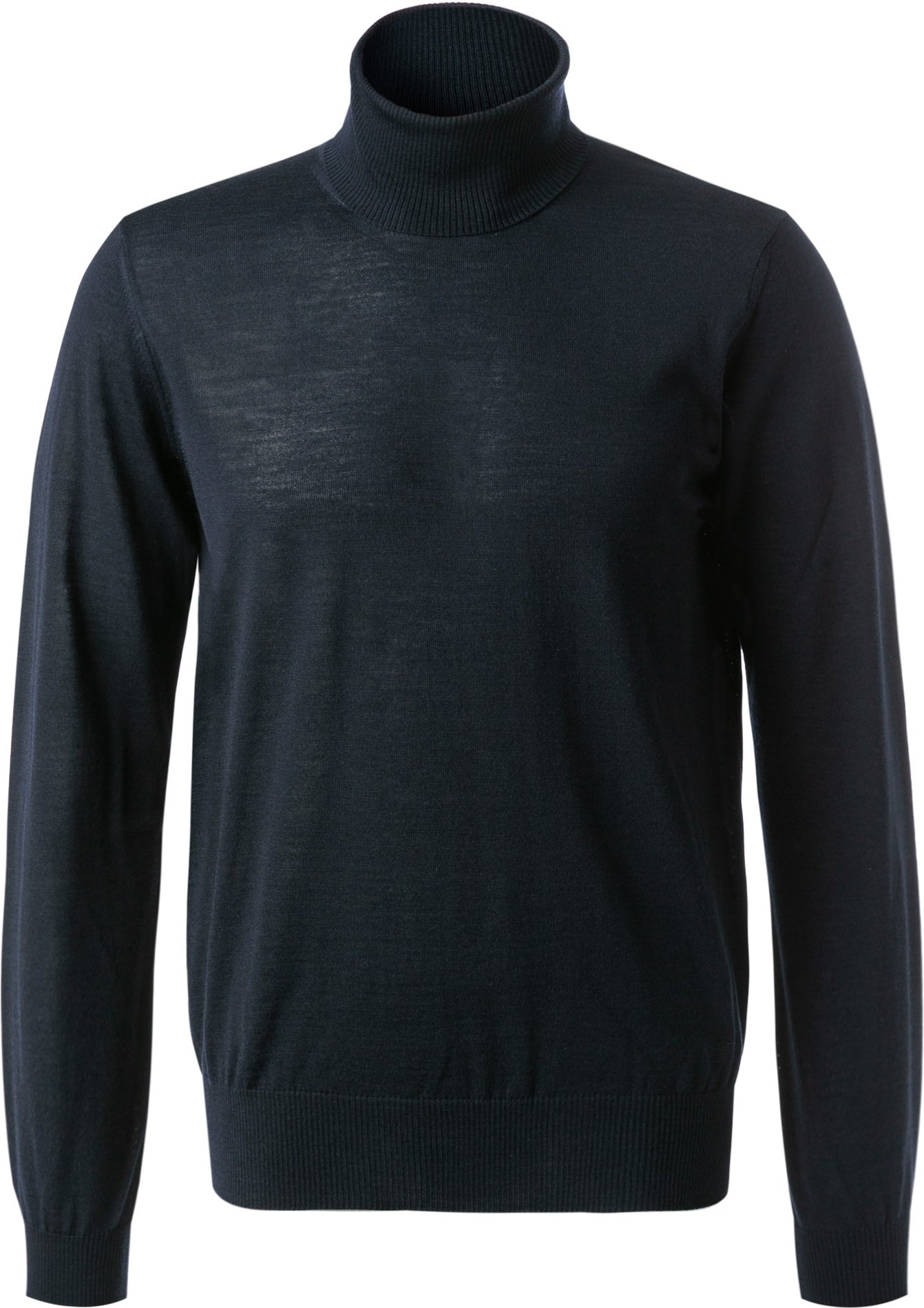 Thumbnail - EMPORIO ARMANI Herren Rollkragenpullover blau unifarben