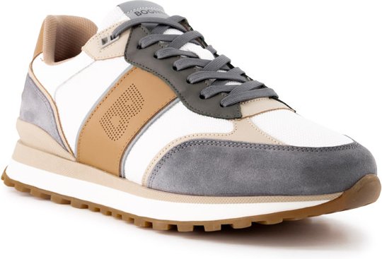 BOGNER Herren Sneaker grau,multicolor Glattleder