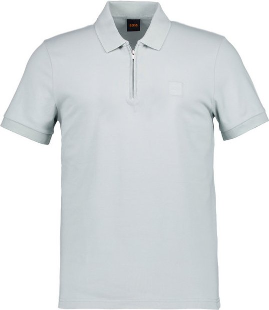 BOSS Orange Herren Polo-Shirts grau