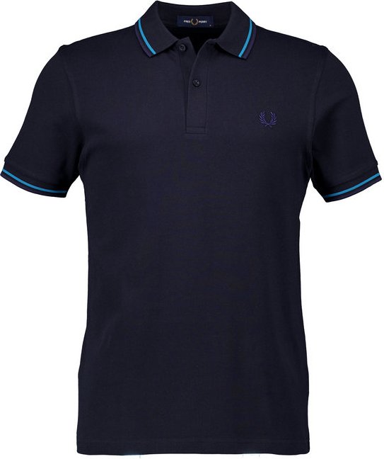 Fred Perry Herren Polo-Shirt blau