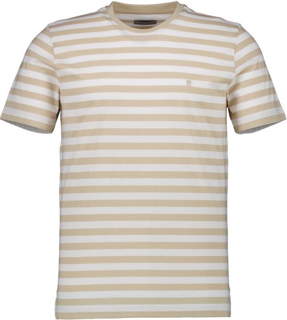 Thumbnail - Pierre Cardin Herren T-Shirt beige gestreift