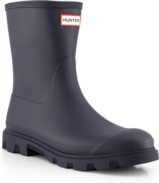 HUNTER Herren Schuhe blau Gummi