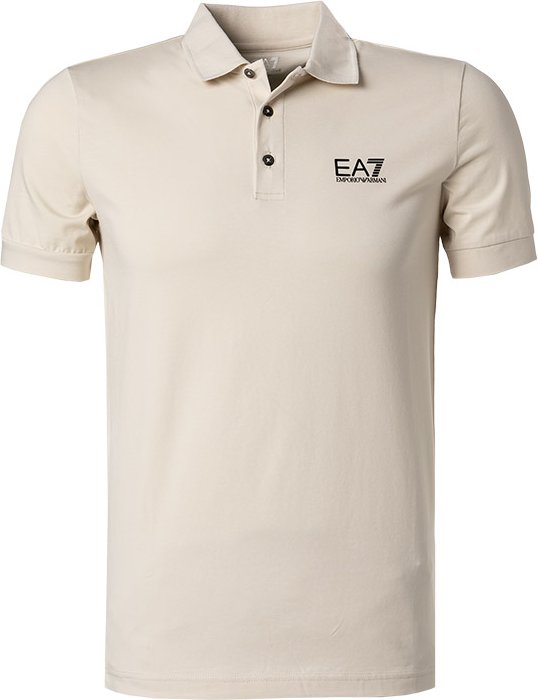 Thumbnail - EA7 Herren Polo-Shirt weiß
