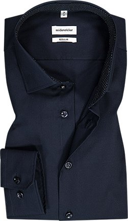 Thumbnail - Seidensticker Herren Hemd blau