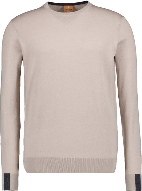 MOS MOSH Gallery. Herren Pullover beige unifarben