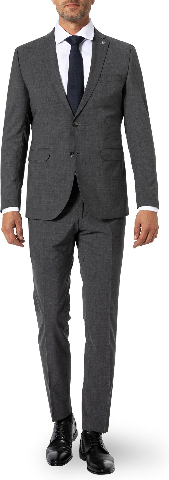 Thumbnail - CG Herren Anzug grau Slim Fit