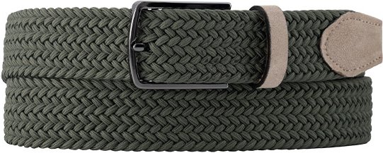 Lindenmann Herren Gürtel grün Textil