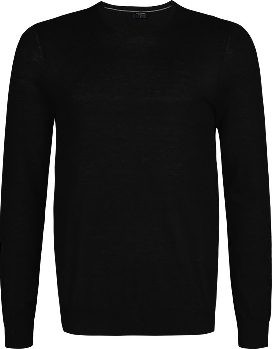 OLYMP Herren Pullover schwarz unifarben