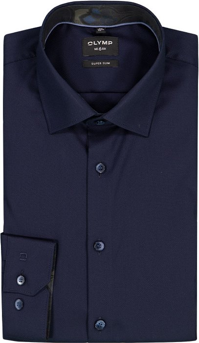 Thumbnail - OLYMP Herren Hemd blau Slim Fit