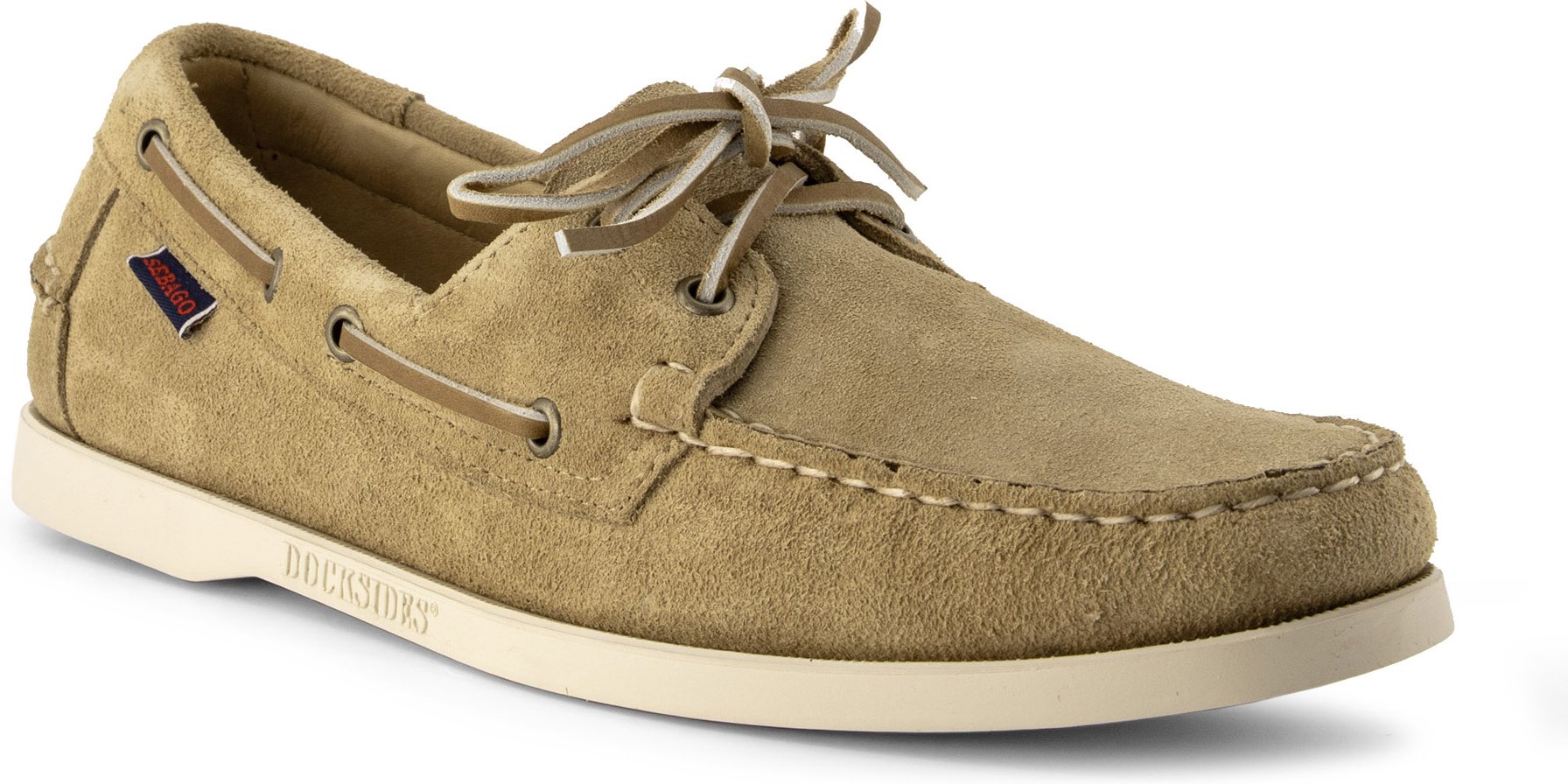 Thumbnail - SEBAGO Herren Bootsschuhe beige Velours