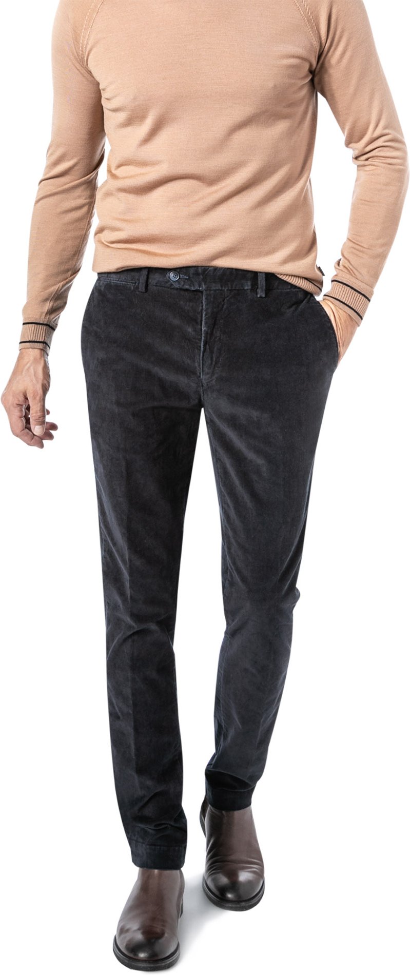 HACKETT Herren Hose blau Slim Fit