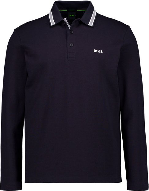 BOSS Green Herren Polo-Shirt blau