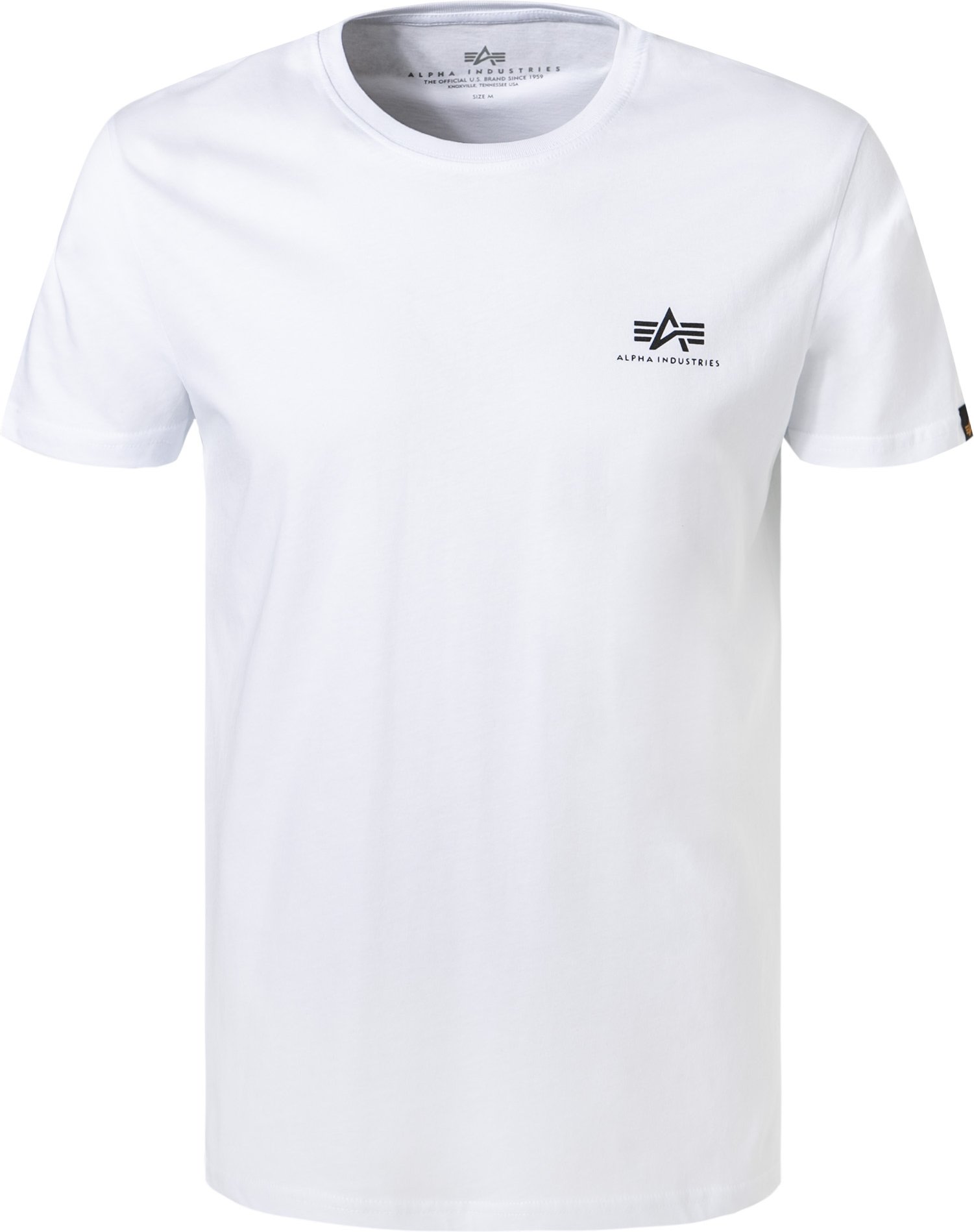 ALPHA INDUSTRIES Herren T-Shirt weiß