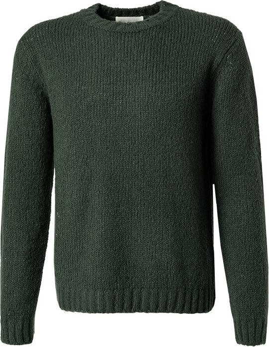 Thumbnail - JUVIA Herren Pullover grün unifarben