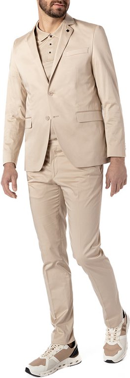KARL LAGERFELD Herren Anzug beige