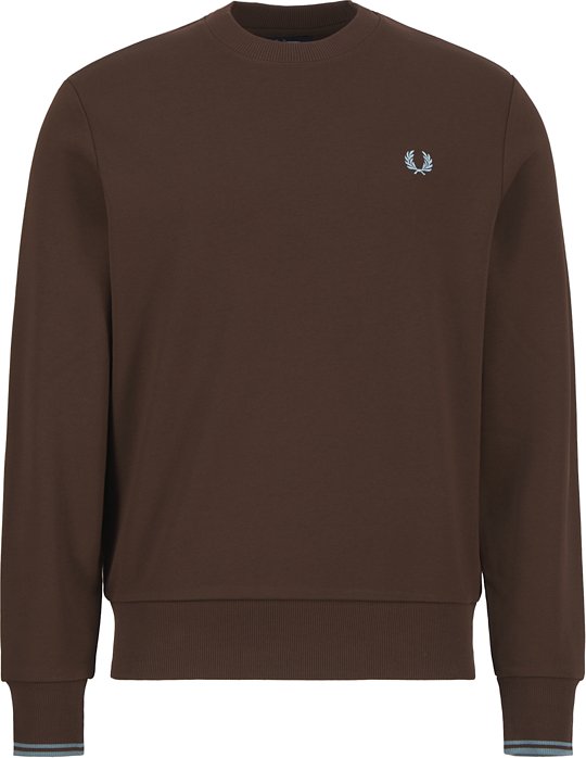 Fred Perry Herren Sweatshirt braun unifarben