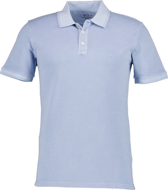 WOOLRICH Herren Polo-Shirt blau