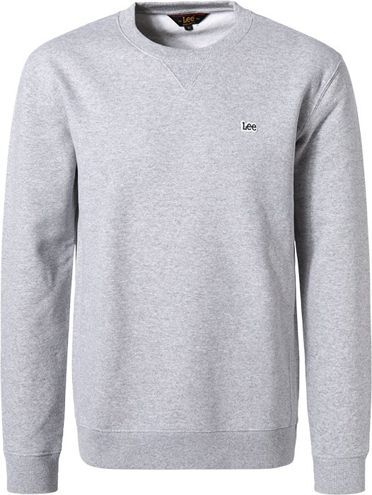 Thumbnail - Lee Herren Sweatshirt grau unifarben