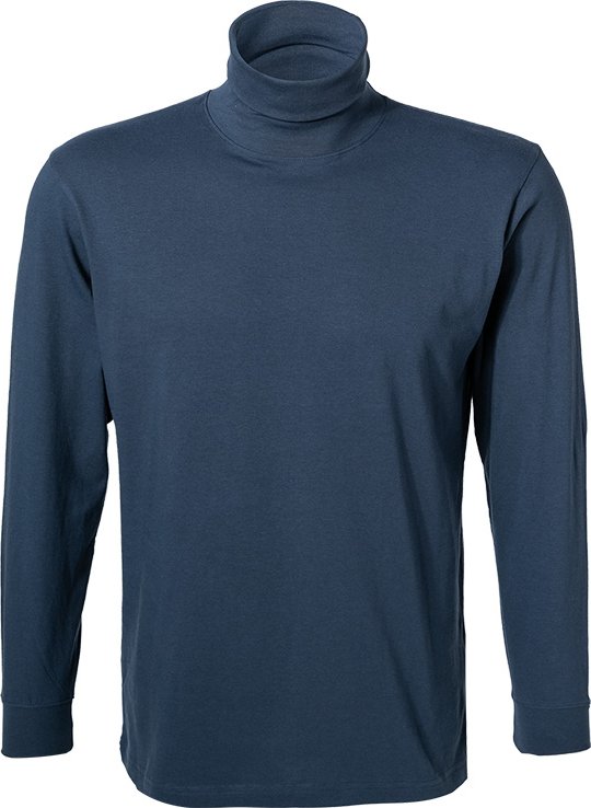 RAGMAN Herren Rollkragenshirt blau