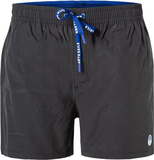 Thumbnail - NORTH SAILS Herren Badeshorts schwarz unifarben