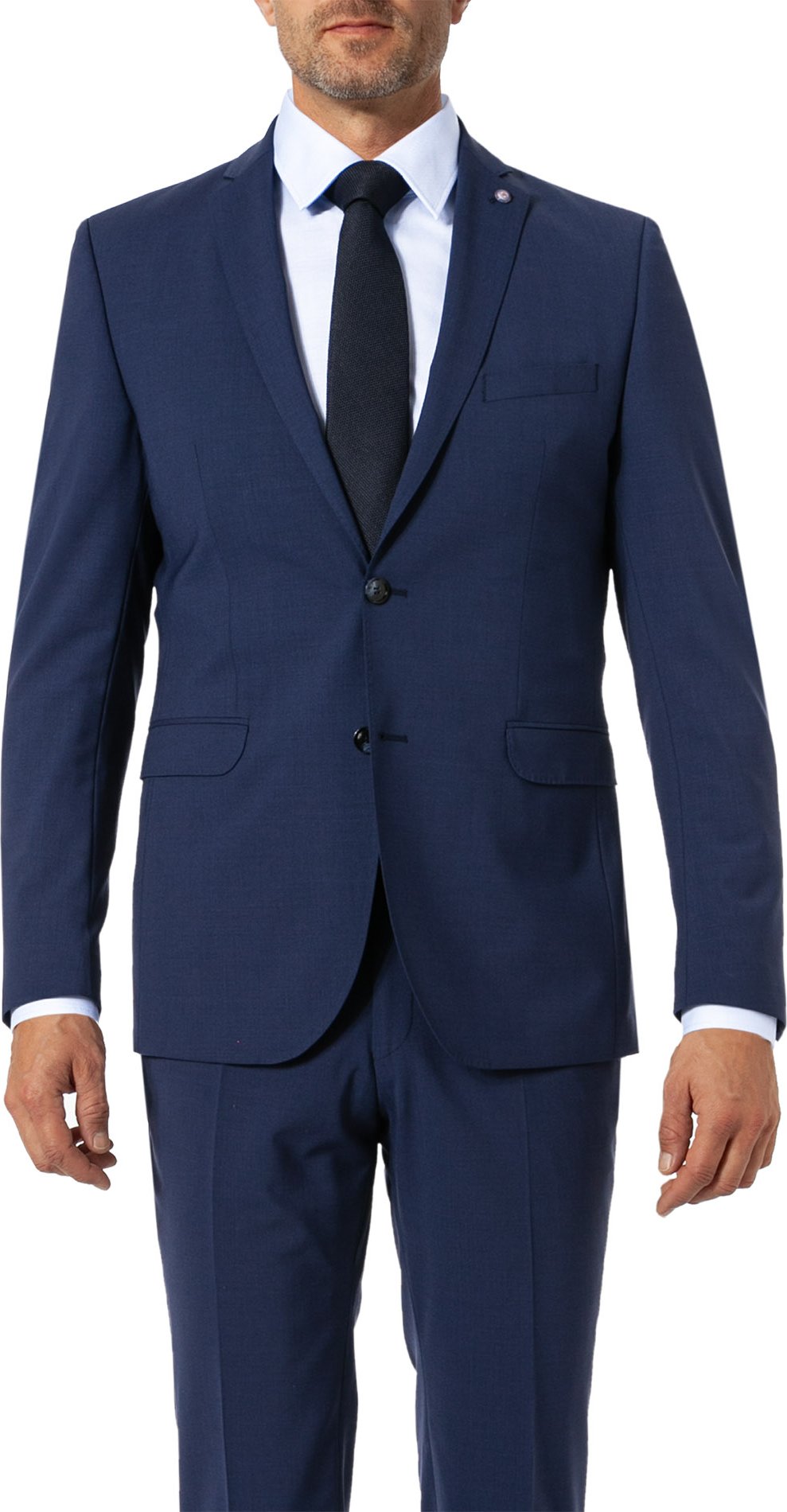 Thumbnail - CG Herren Sakko blau Slim Fit