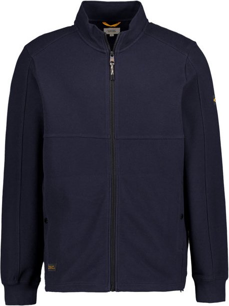 camel active Herren Sweatjacke blau unifarben