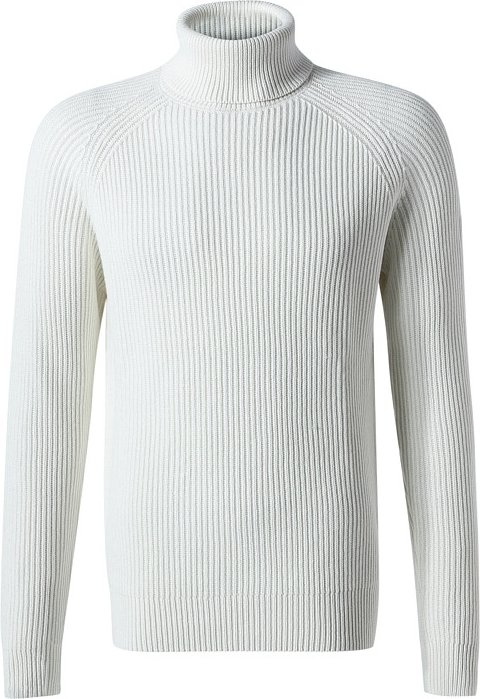Thumbnail - NORTH SAILS Herren Rollkragenpullover weiß unifarben