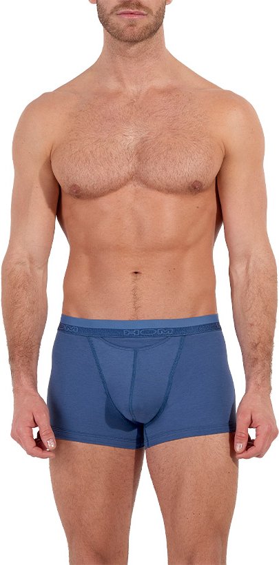 HOM Herren Trunk blau Baumwolle & Mix unifarben