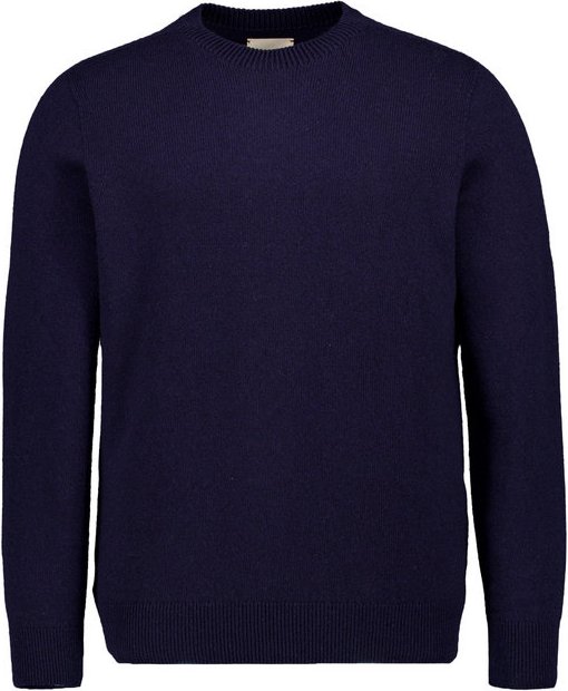 Thumbnail - MAERZ Muenchen Herren Pullover blau unifarben