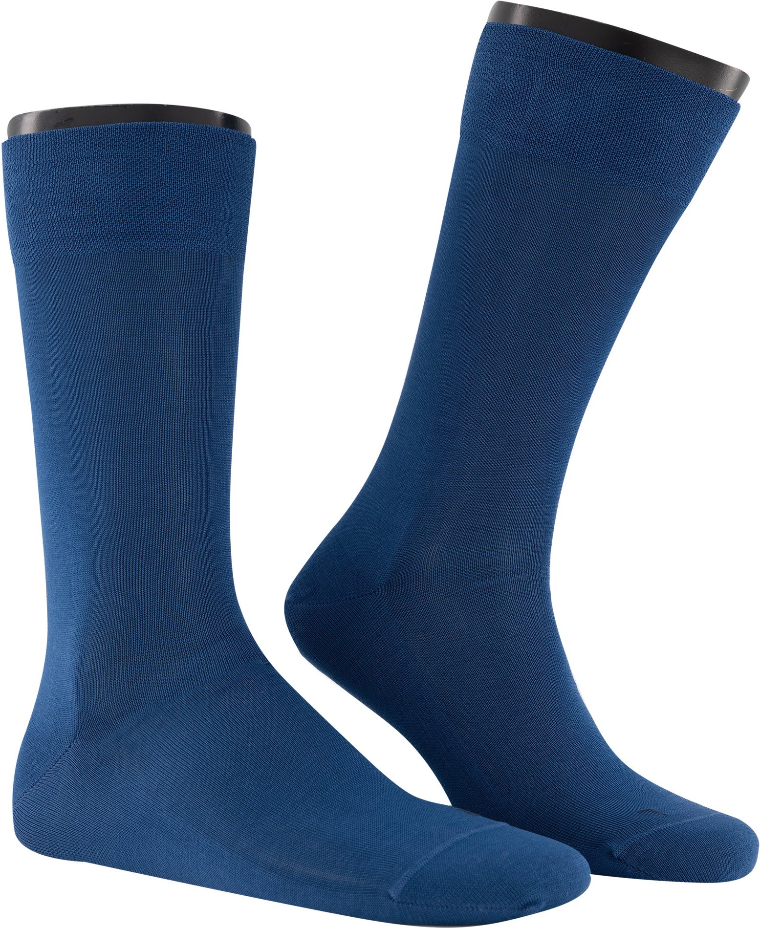 Thumbnail - Falke Herren Socken blau Baumwolle & Mix unifarben